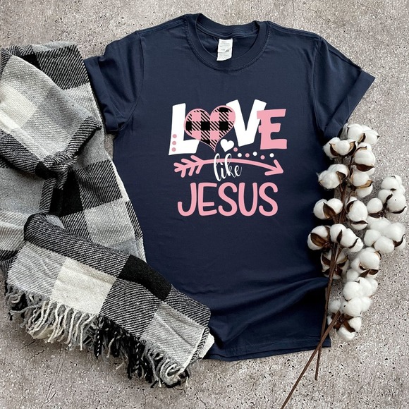 Love Like Jesus Shirt, Christian Easter Shirt, Jesus Shirt, Inspirational Shirt - Picture 1 of 2